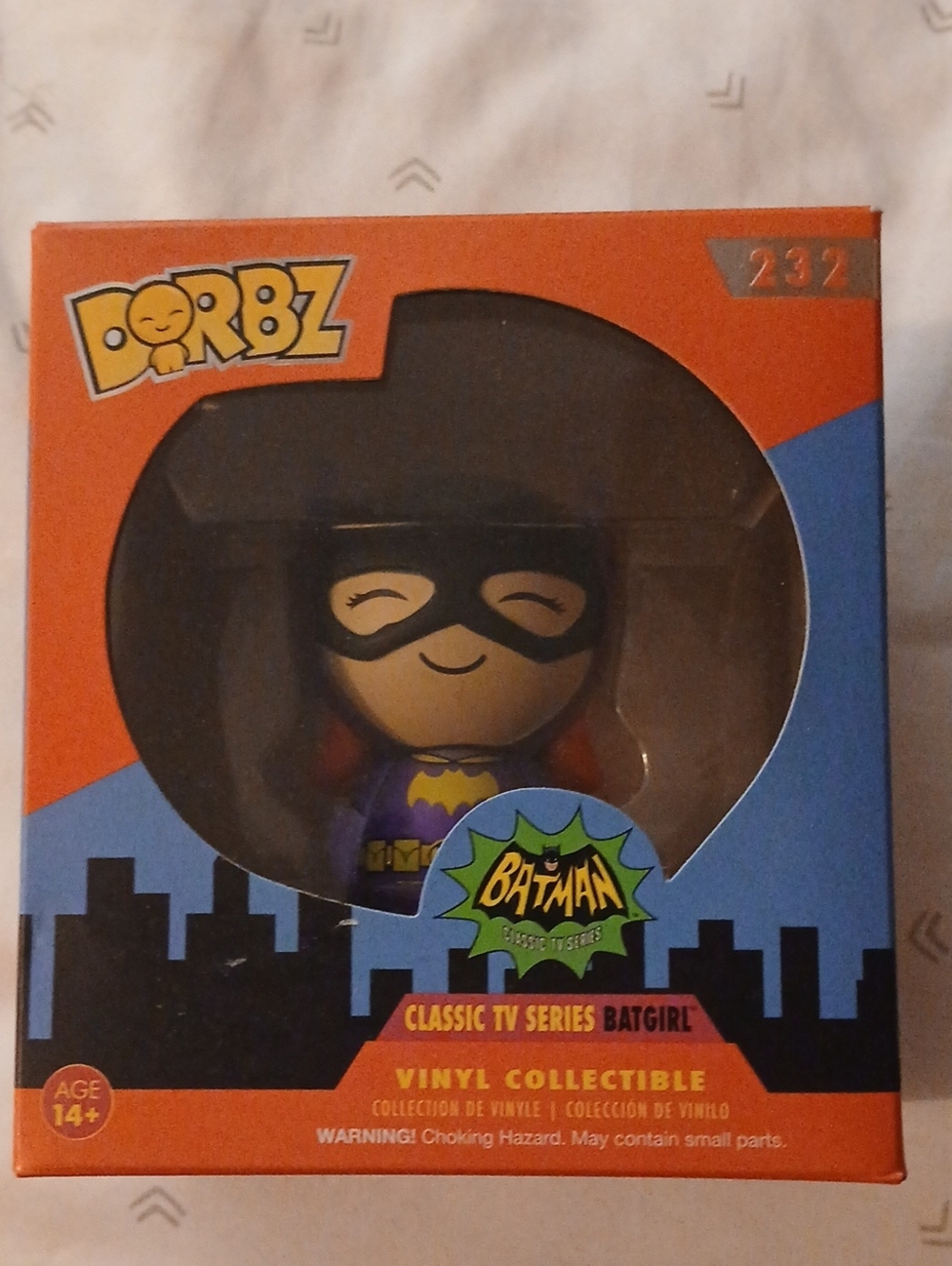 Classic TV Series Batgirl Vinyl Figure - Purple & Yellow